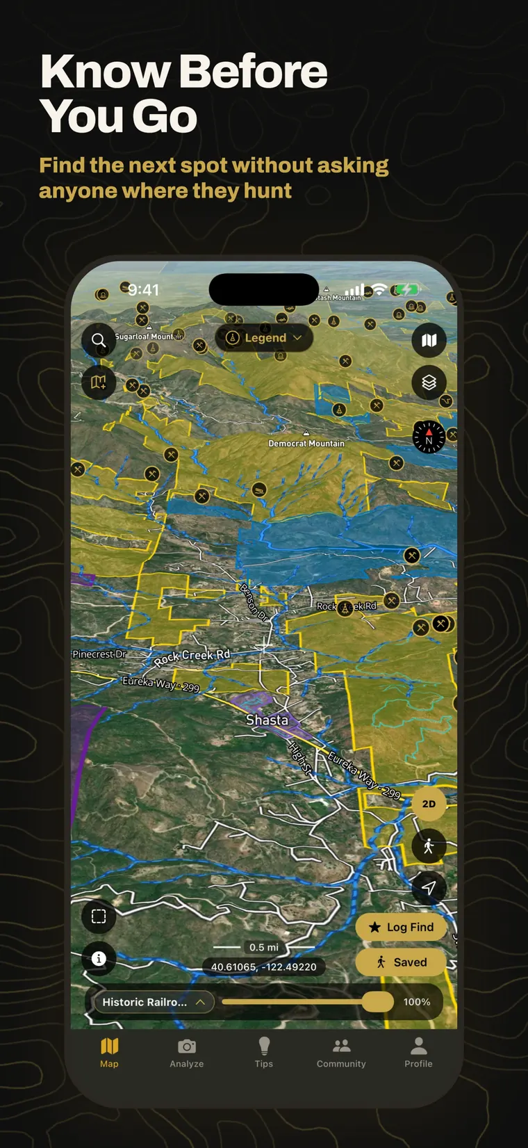 Know before you go: find the next spot without asking anyone where they hunt
